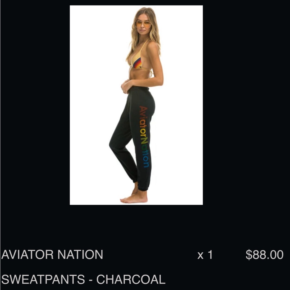 Aviator nation sweat outfit